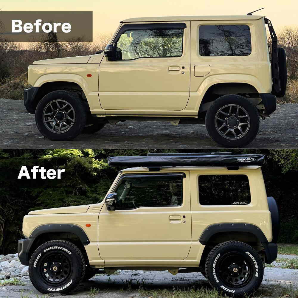 ジムニー　JIMNY JB64 専用 9.9ミリ オーバーフェンダー JB64-06.jpg